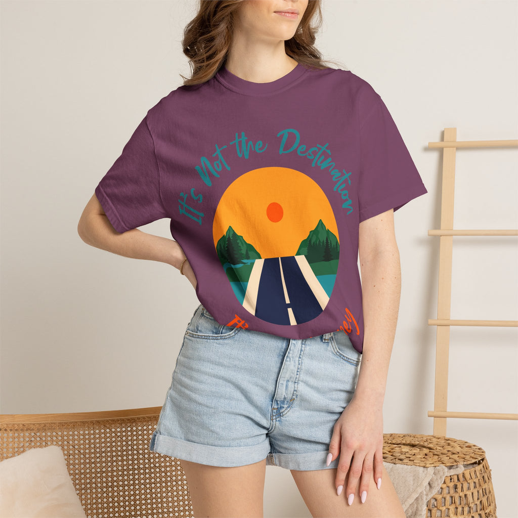 Journey Road T-Shirt — "It's Not the Destination, It's the Journey" Motivational Tee