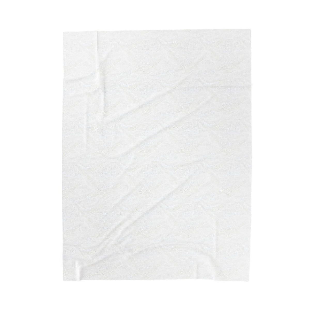 Tropical Palm Velveteen Plush Blanket — Blue & Yellow Leaf Throw