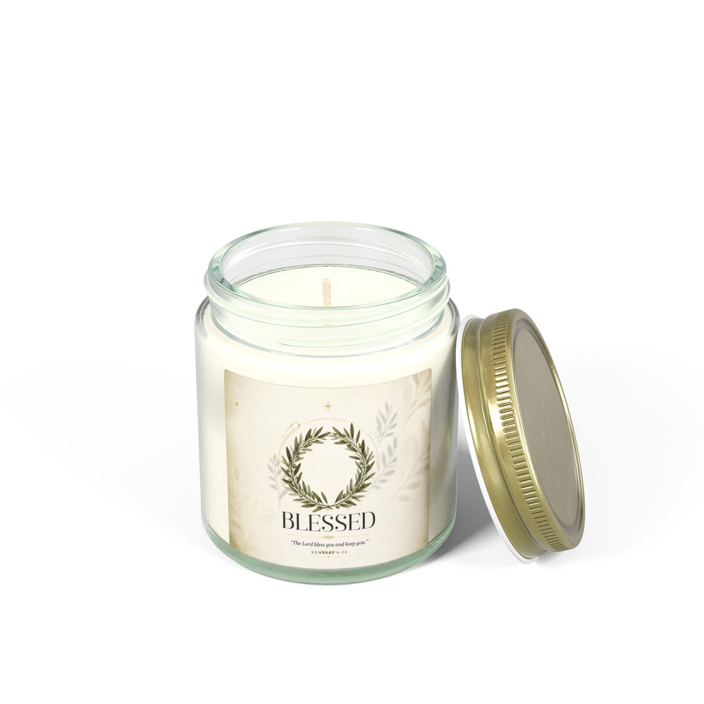 Blessed Coconut Apricot Scented Candle (4oz/9oz)