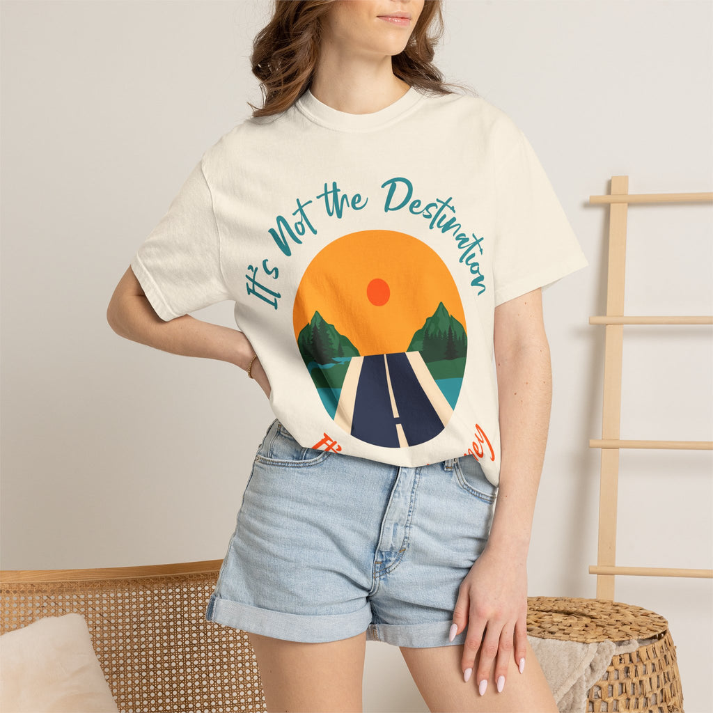 Journey Road T-Shirt — "It's Not the Destination, It's the Journey" Motivational Tee