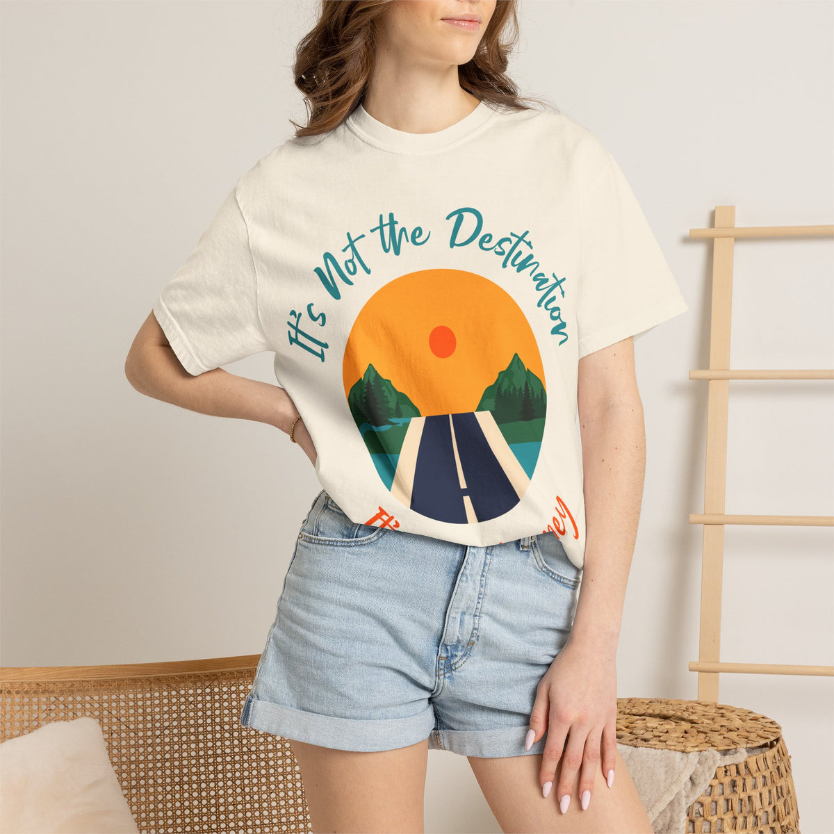 Journey Road T-Shirt — "It's Not the Destination, It's the Journey" Motivational Tee