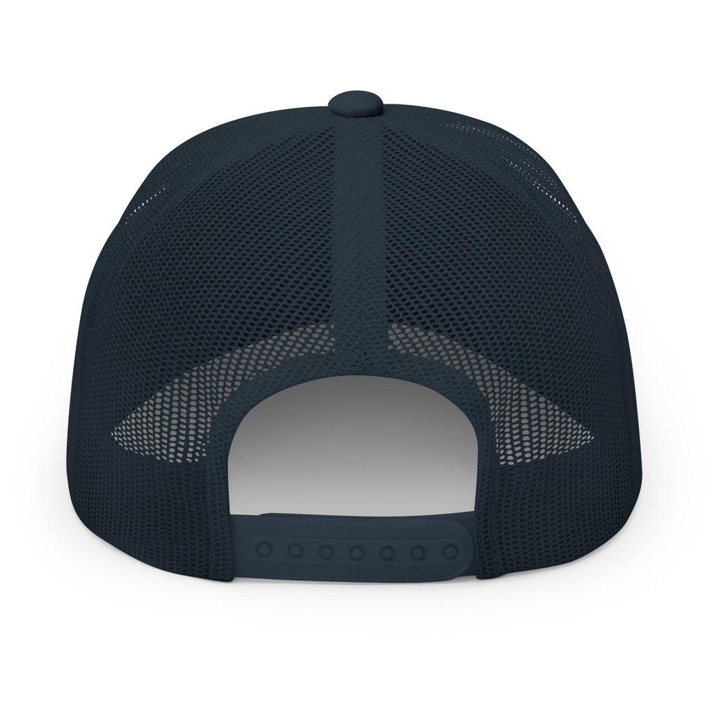 Embroidered Patch Trucker Hat — "You Have Been Saved Through Faith"