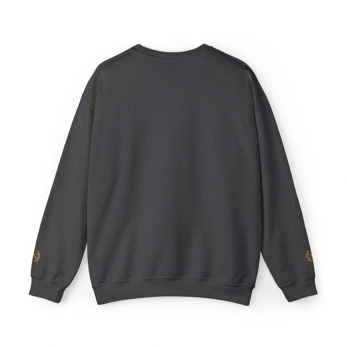 Gold Laurel Monogram Crewneck Sweatshirt
