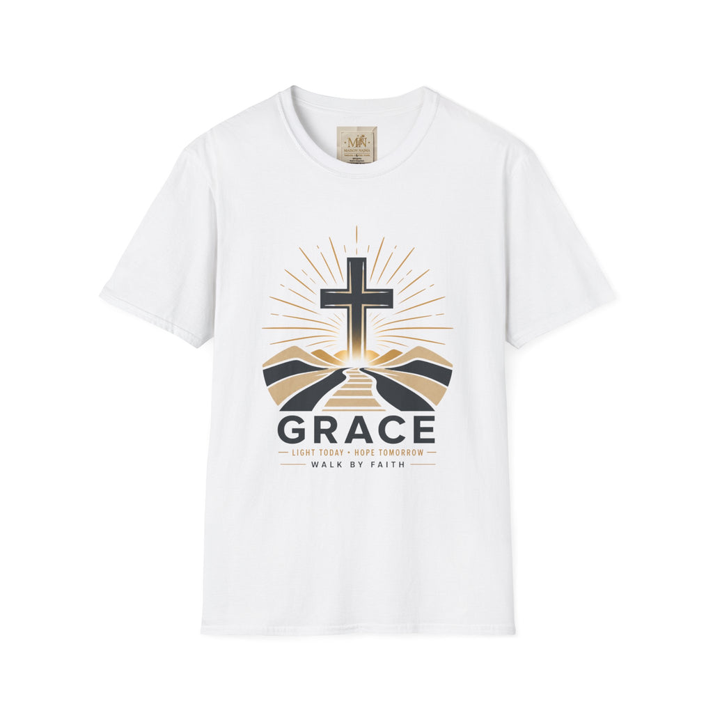 Grace Cross T-Shirt | Christian Faith Tee for Women & Men