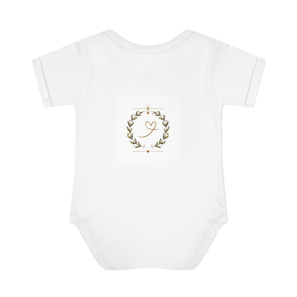 Fearfully & Wonderfully Made Baby Bodysuit | Christian Baptism Gift Onesie