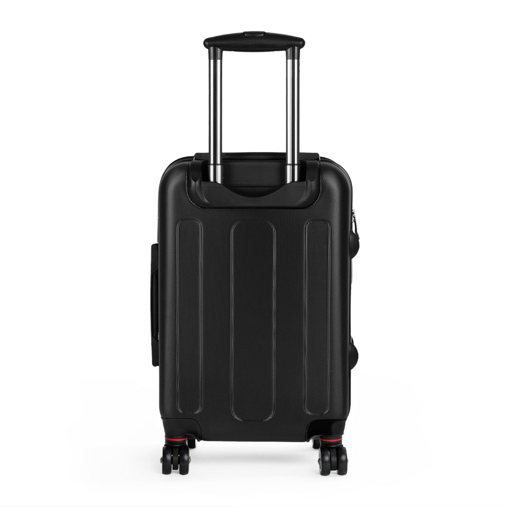 Suitcase — "Explore More" Travel Carry-On with Compass & Mountain Graphic