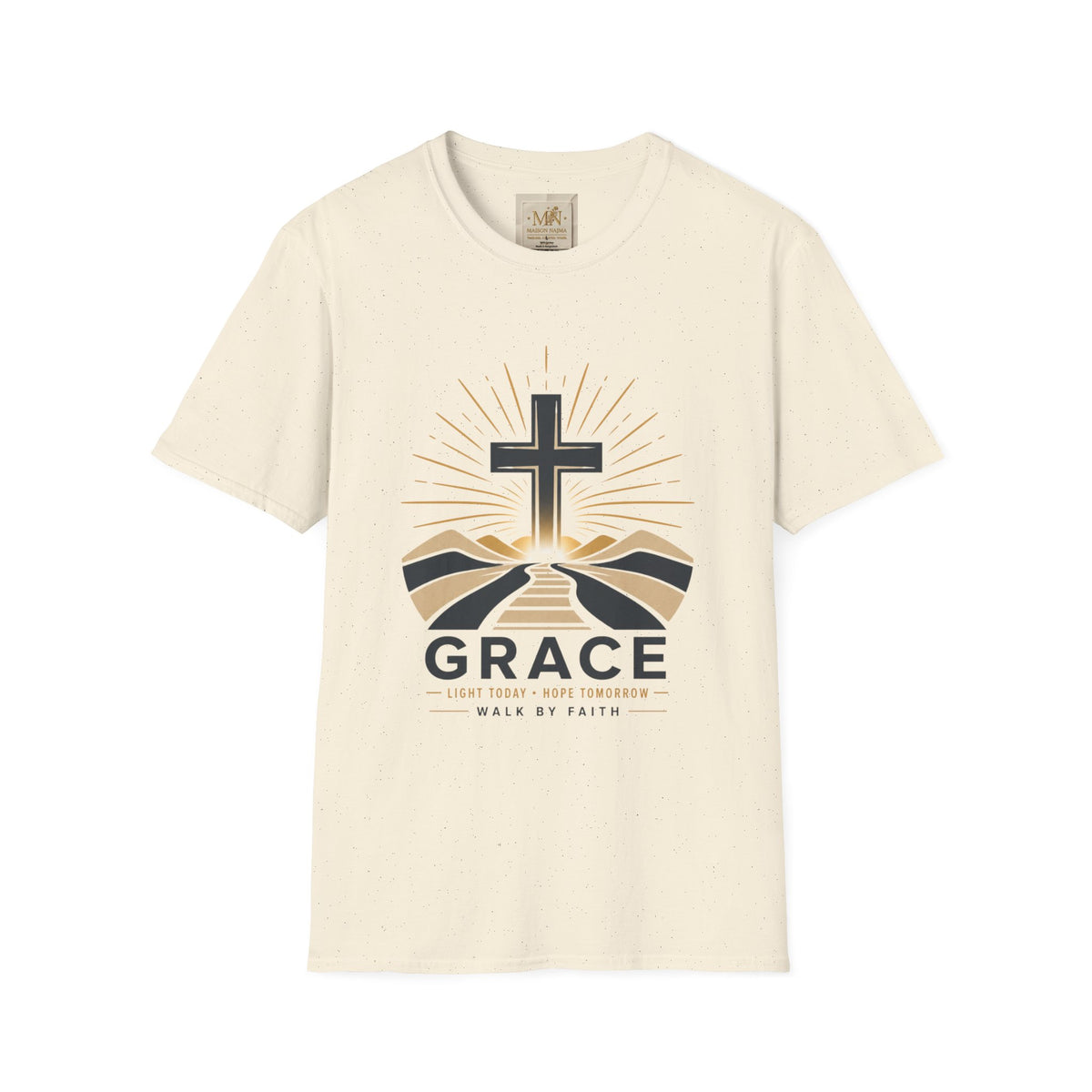 Grace Cross T-Shirt | Christian Faith Tee for Women & Men