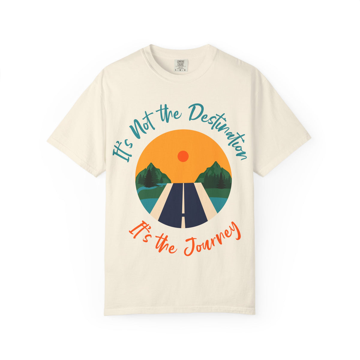 Journey Road T-Shirt — "It's Not the Destination, It's the Journey" Motivational Tee