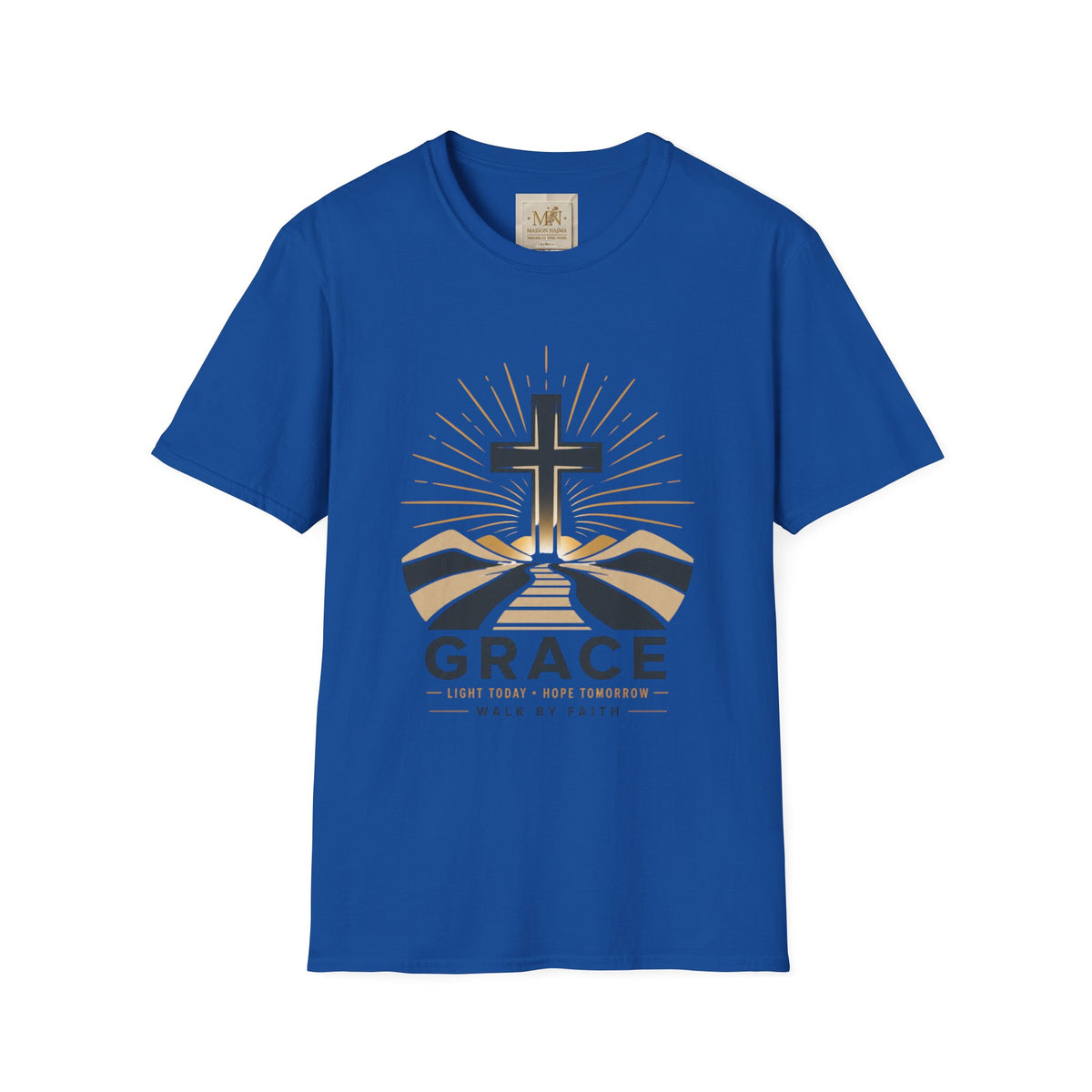 Grace Cross T-Shirt | Christian Faith Tee for Women & Men