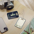 Inspirational Travel Luggage Tag — "Wherever You Go, Go with God"