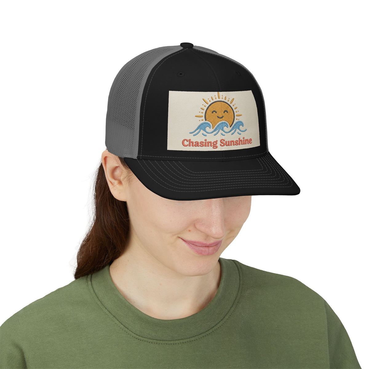 Chasing Sunshine Snapback Trucker Cap
