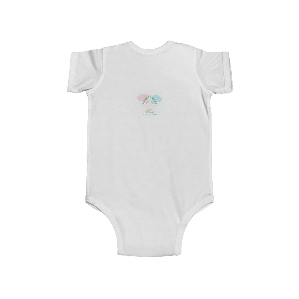 Infant Bodysuit — Pastel Palm 'Dream Big Little One' Newborn Onesie