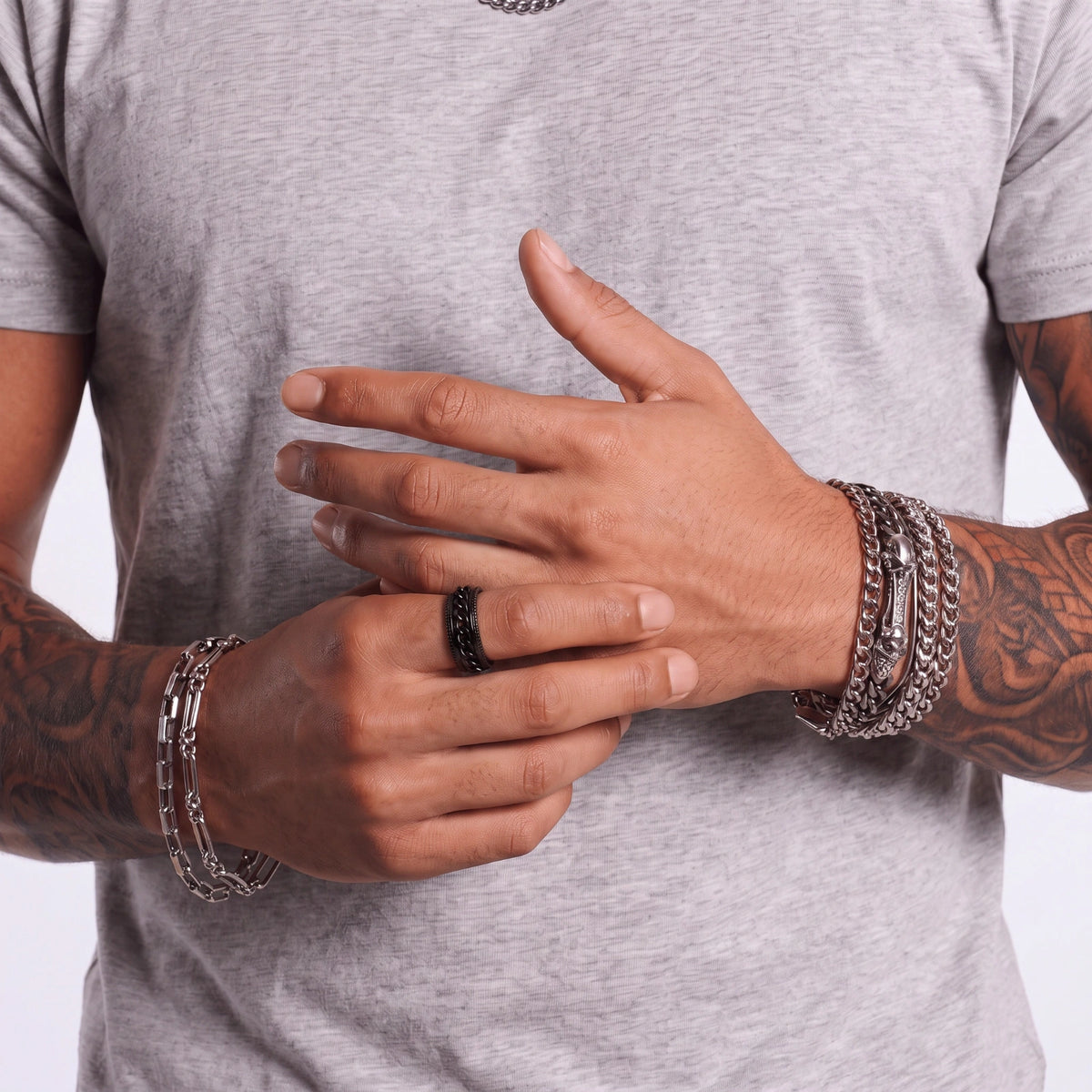 Chain Spinner Ring | Maison Najma