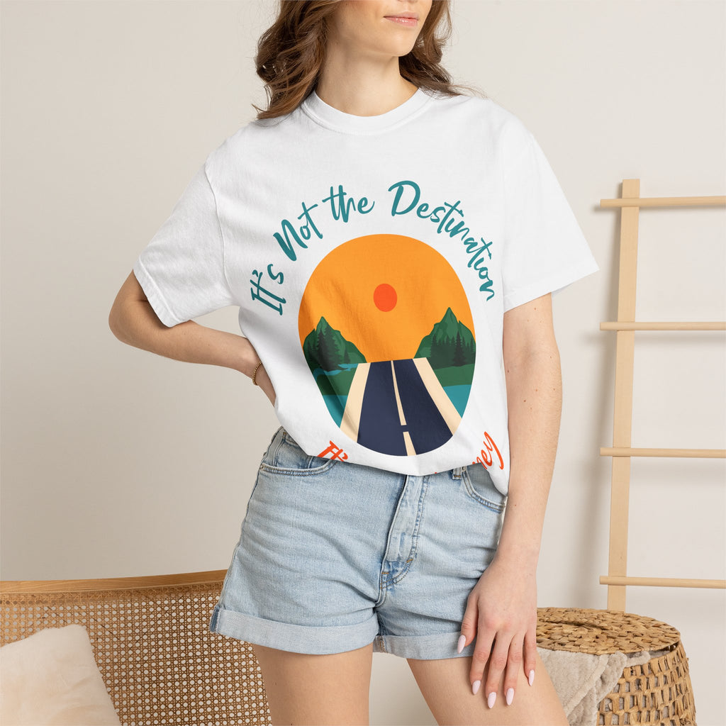 Journey Road T-Shirt — "It's Not the Destination, It's the Journey" Motivational Tee