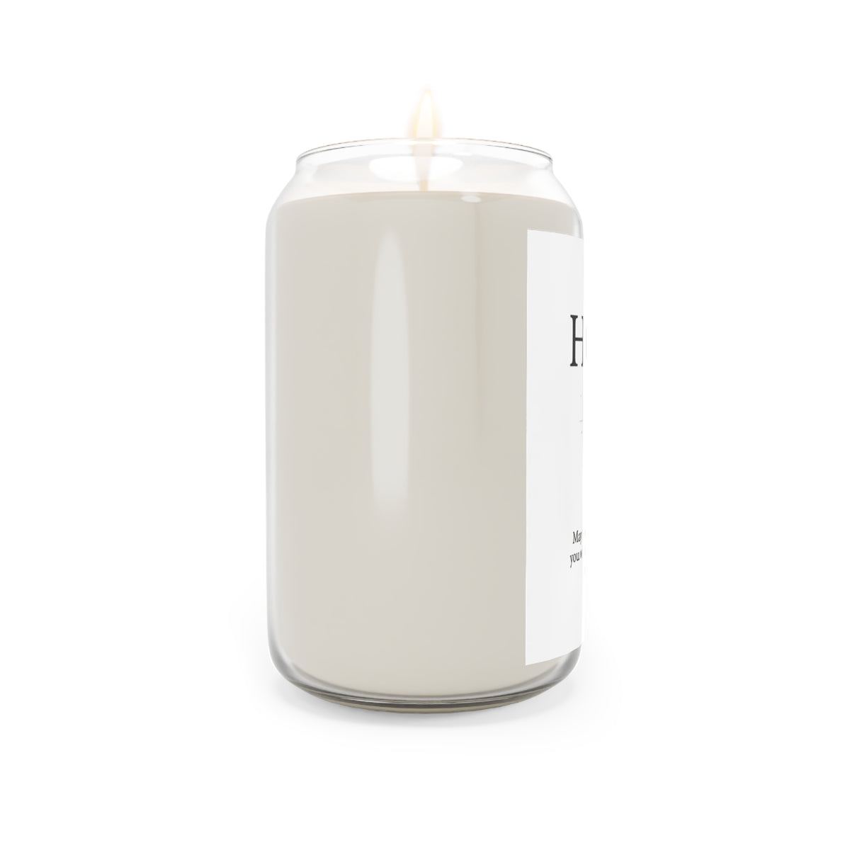 Hope Soy Candle — Romans 15:13 Inspirational Prayer Candle | Faith Gift (13.75oz)