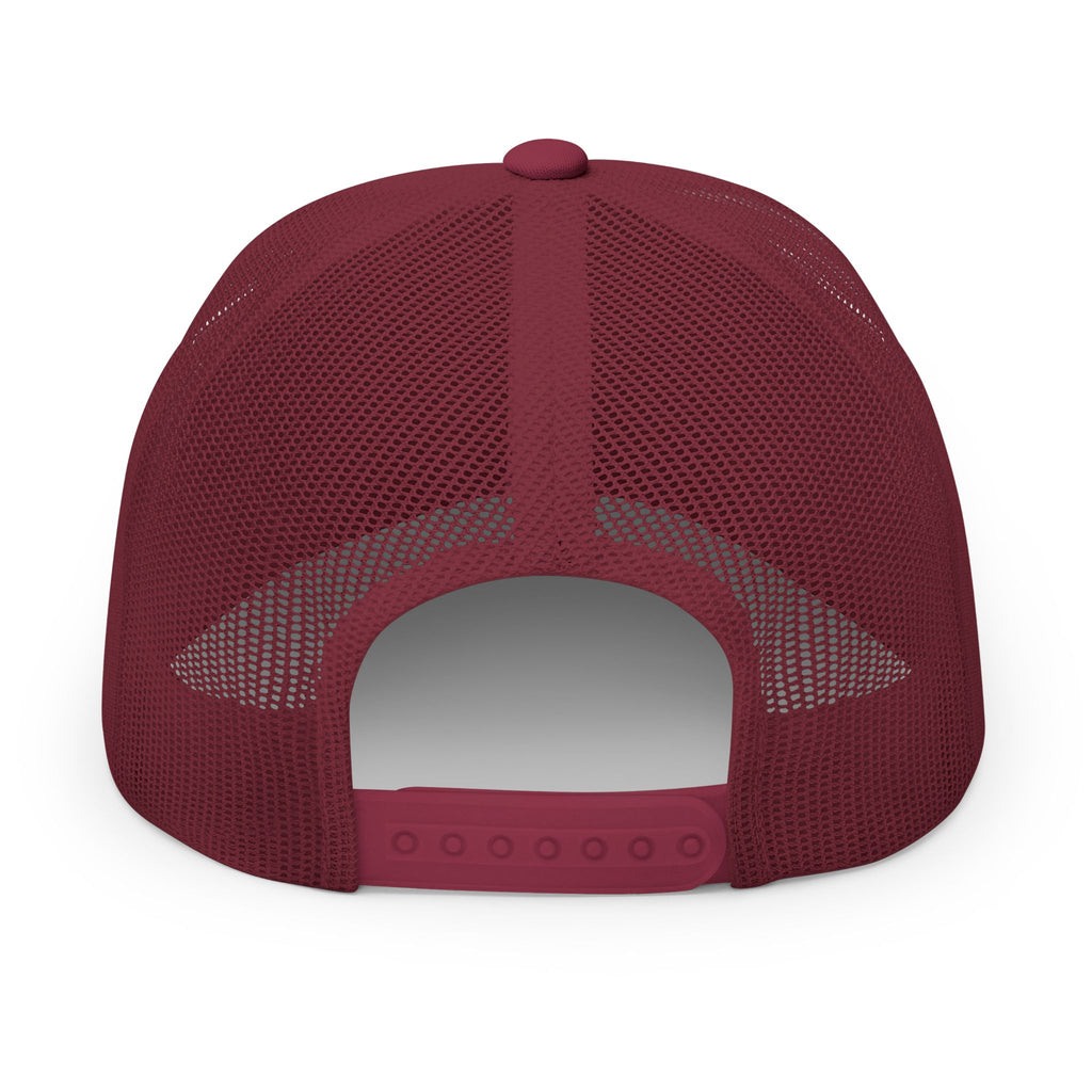 Embroidered Patch Trucker Hat — "You Have Been Saved Through Faith"