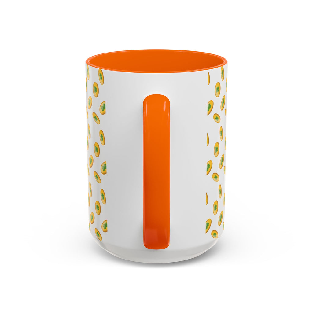Hustle More Coffee Mug — Avocado Pattern Accent Mug (11/15oz