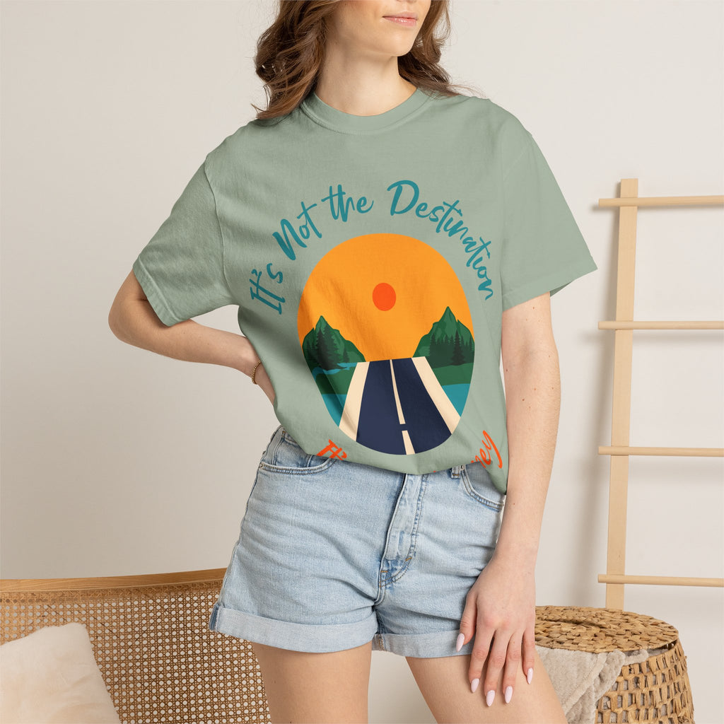 Journey Road T-Shirt — "It's Not the Destination, It's the Journey" Motivational Tee