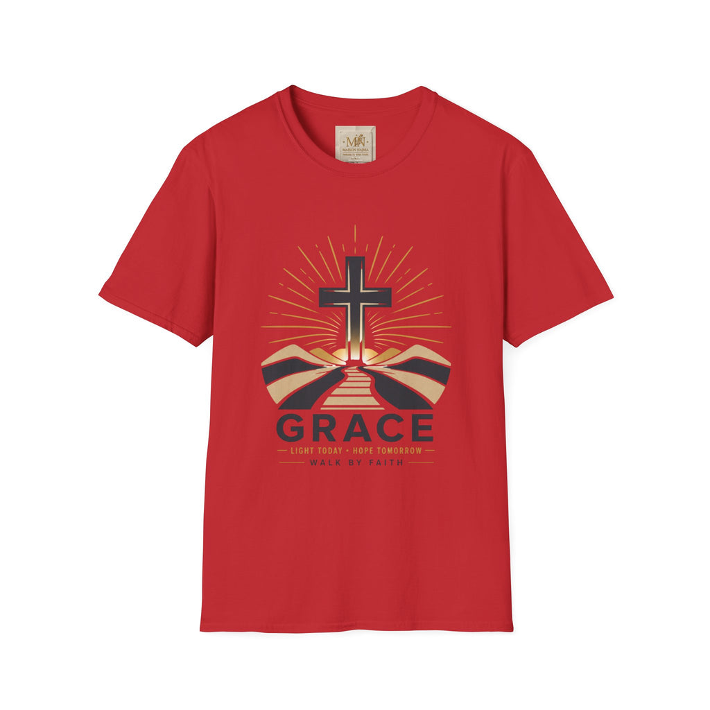 Grace Cross T-Shirt | Christian Faith Tee for Women & Men