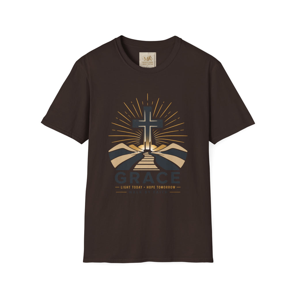 Grace Cross T-Shirt | Christian Faith Tee for Women & Men