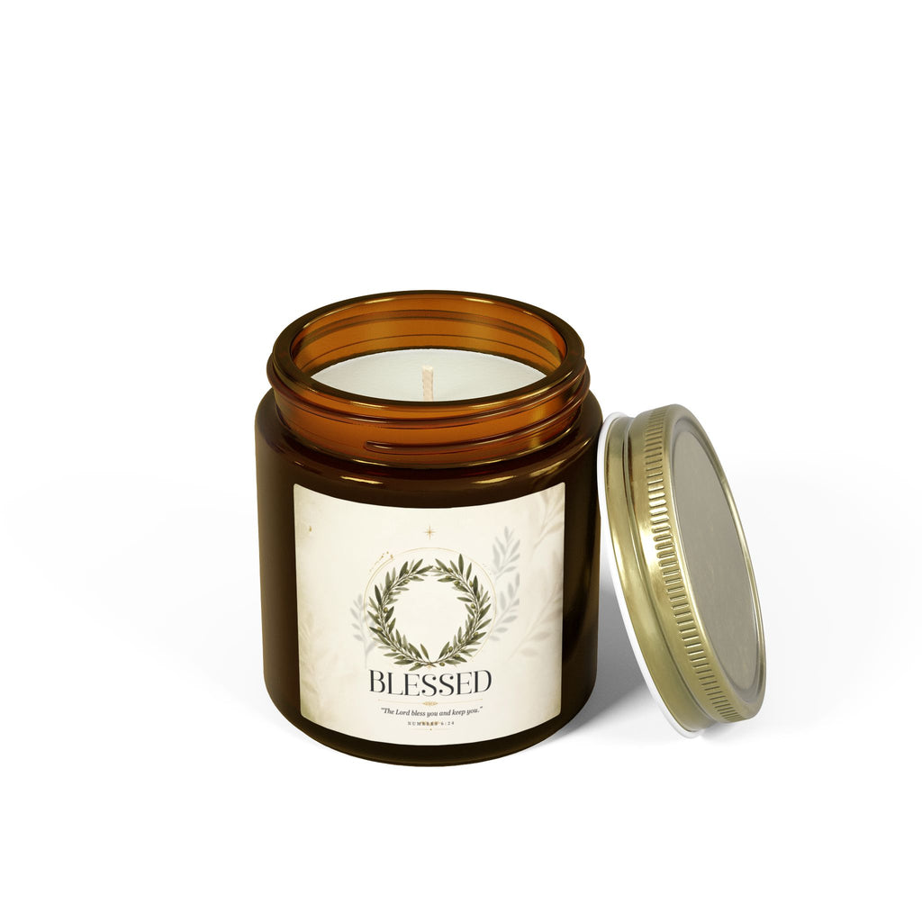 Blessed Coconut Apricot Scented Candle (4oz/9oz)