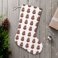 Santa Presents Christmas Stocking — Festive Holiday Stocking for Kids & Adults