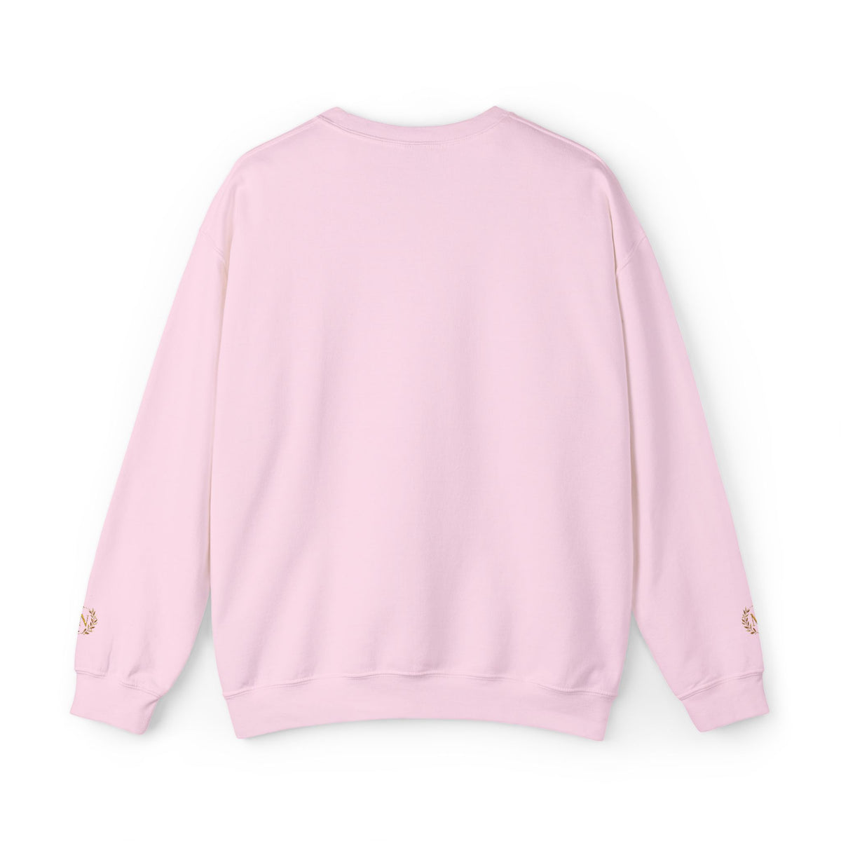 Gold Laurel Monogram Crewneck Sweatshirt