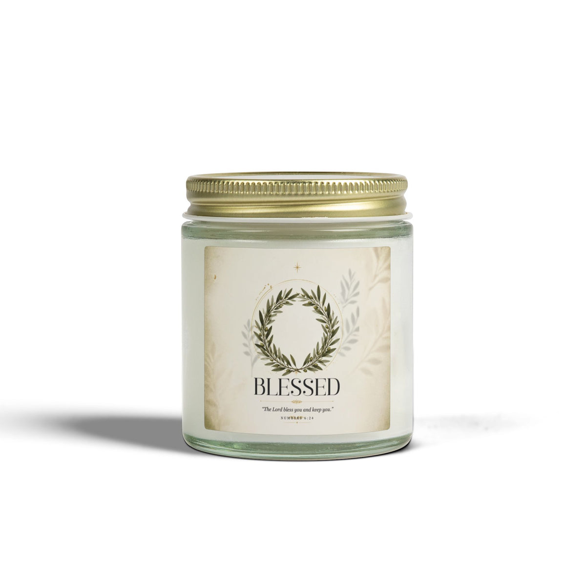 Blessed Coconut Apricot Scented Candle (4oz/9oz)