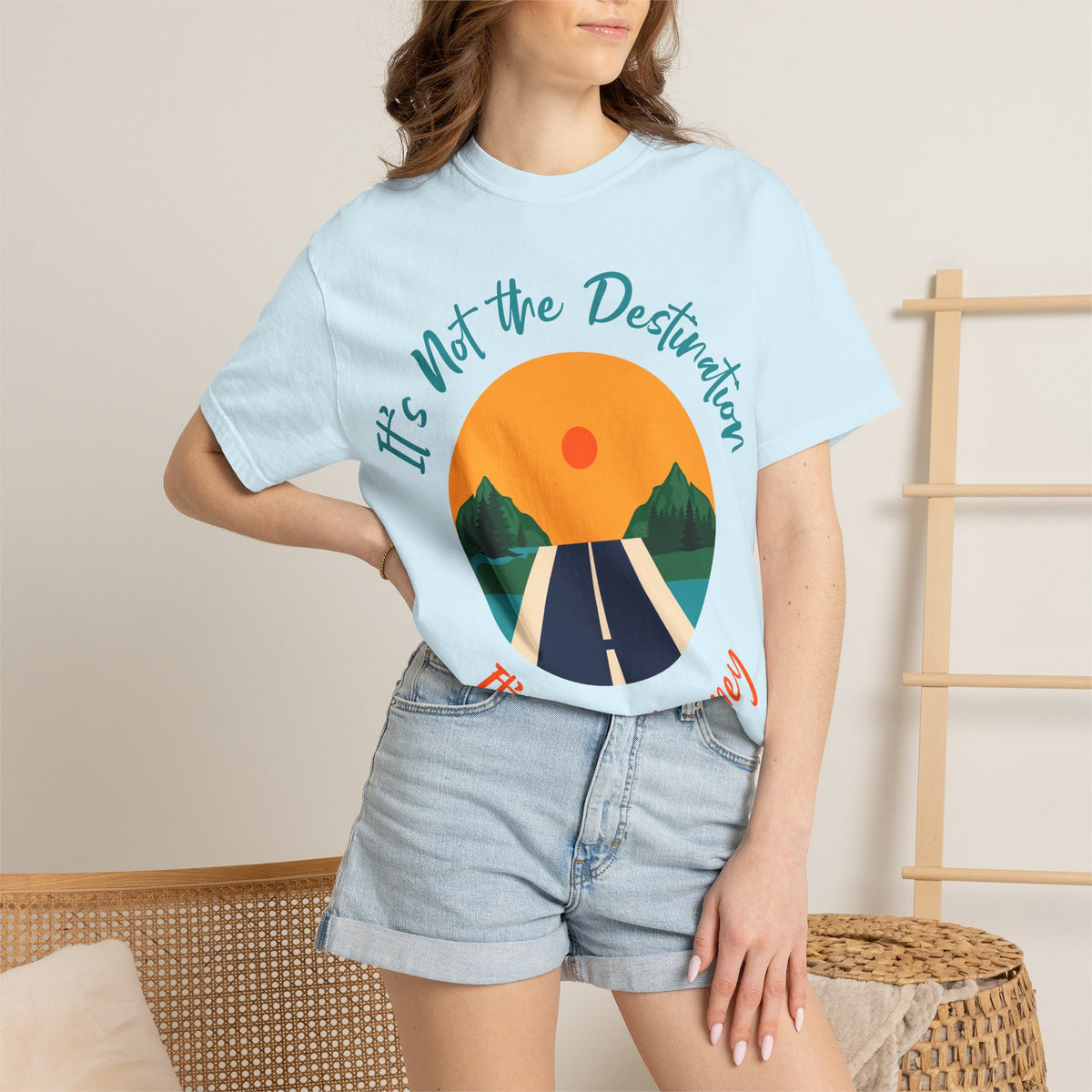 Journey Road T-Shirt — "It's Not the Destination, It's the Journey" Motivational Tee