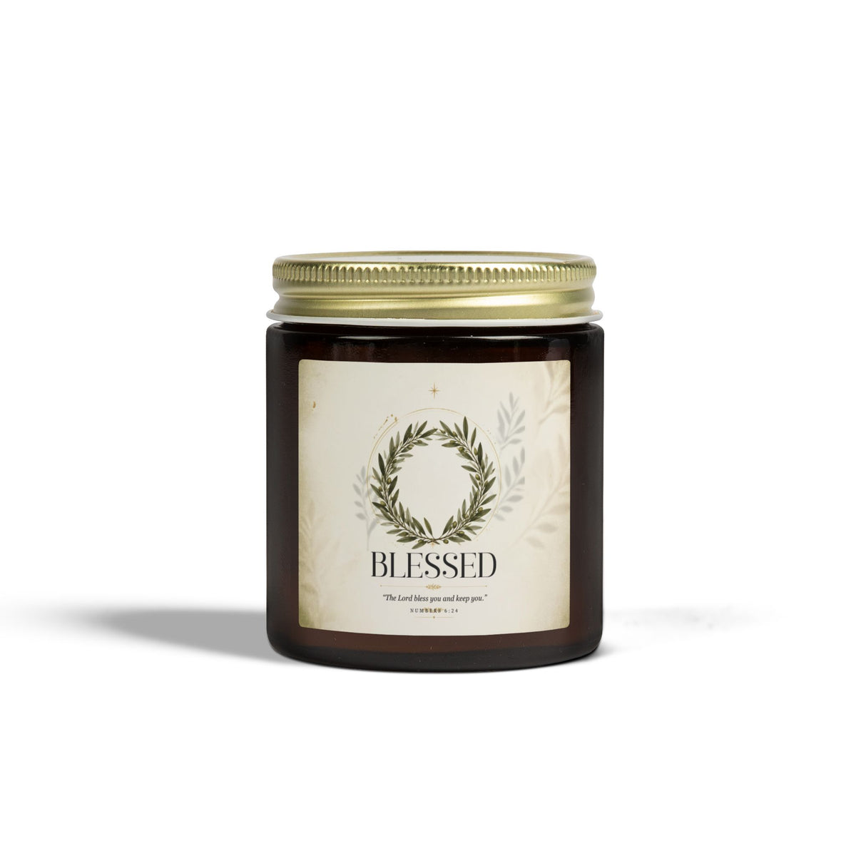 Blessed Coconut Apricot Scented Candle (4oz/9oz)