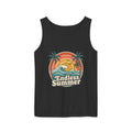 Endless Summer Tank Top — Retro Beach Palm Tree Surf Graphic