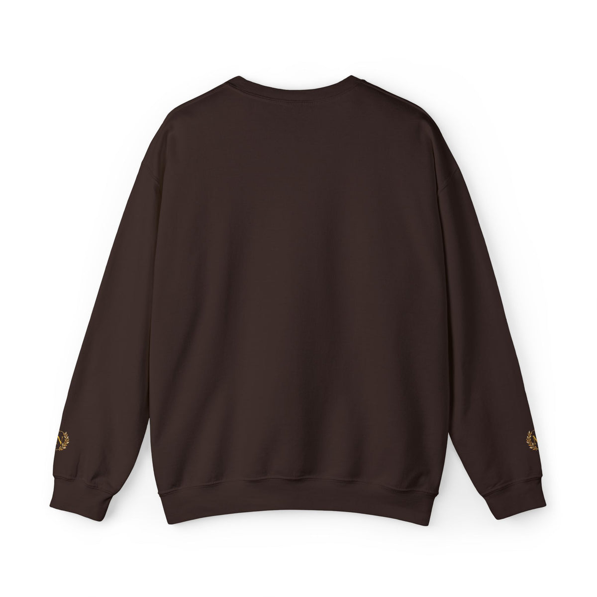 Gold Laurel Monogram Crewneck Sweatshirt