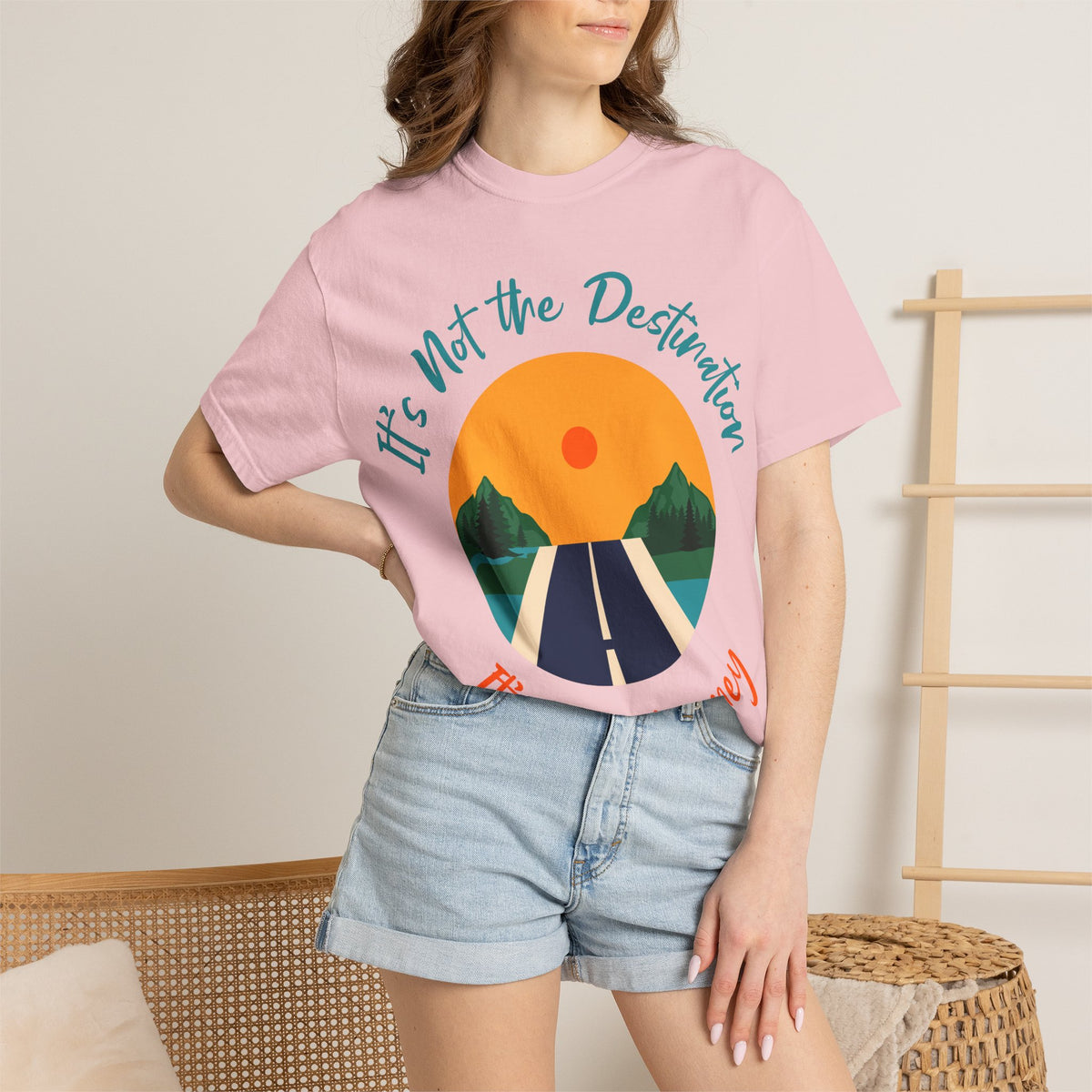 Journey Road T-Shirt — "It's Not the Destination, It's the Journey" Motivational Tee