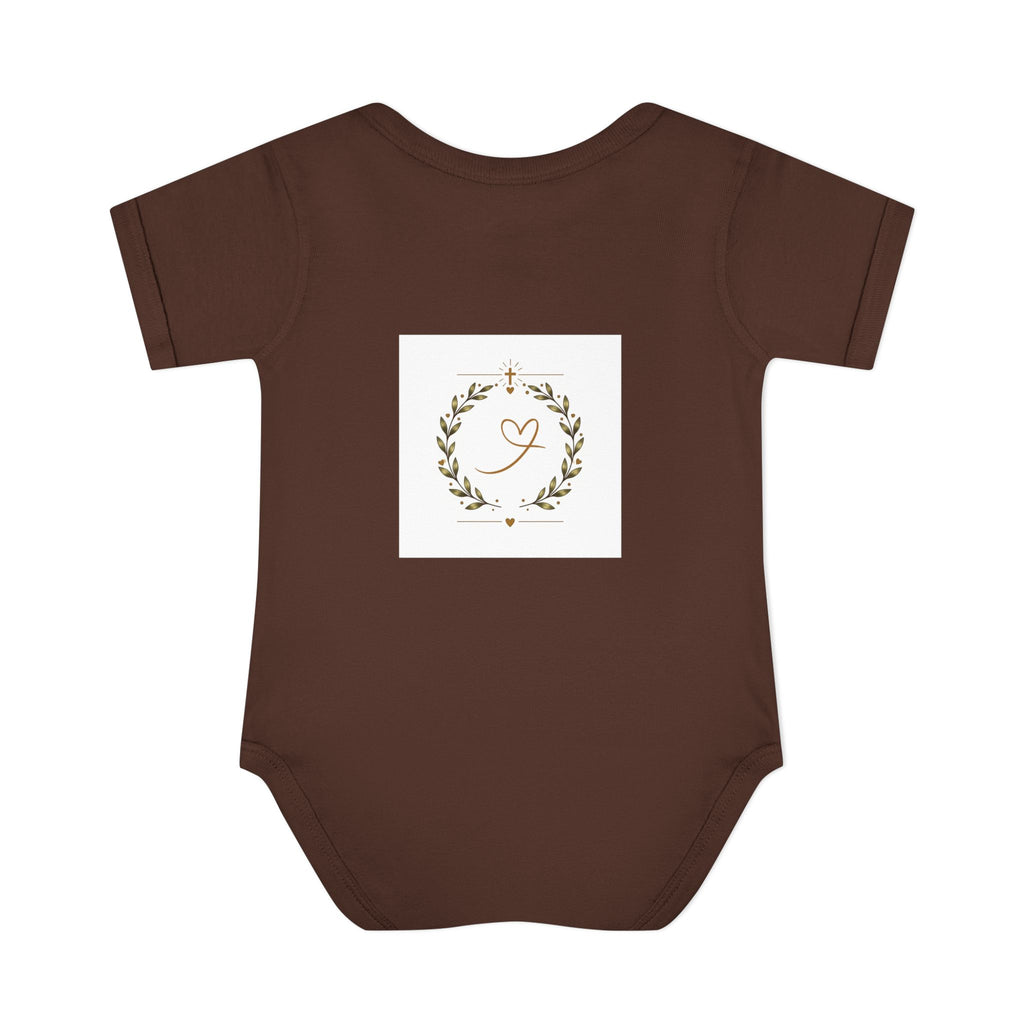 Fearfully & Wonderfully Made Baby Bodysuit | Christian Baptism Gift Onesie